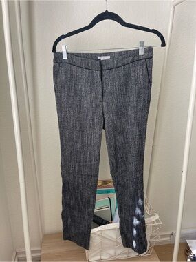H&M Tweed Black Cropped Pants Size 6